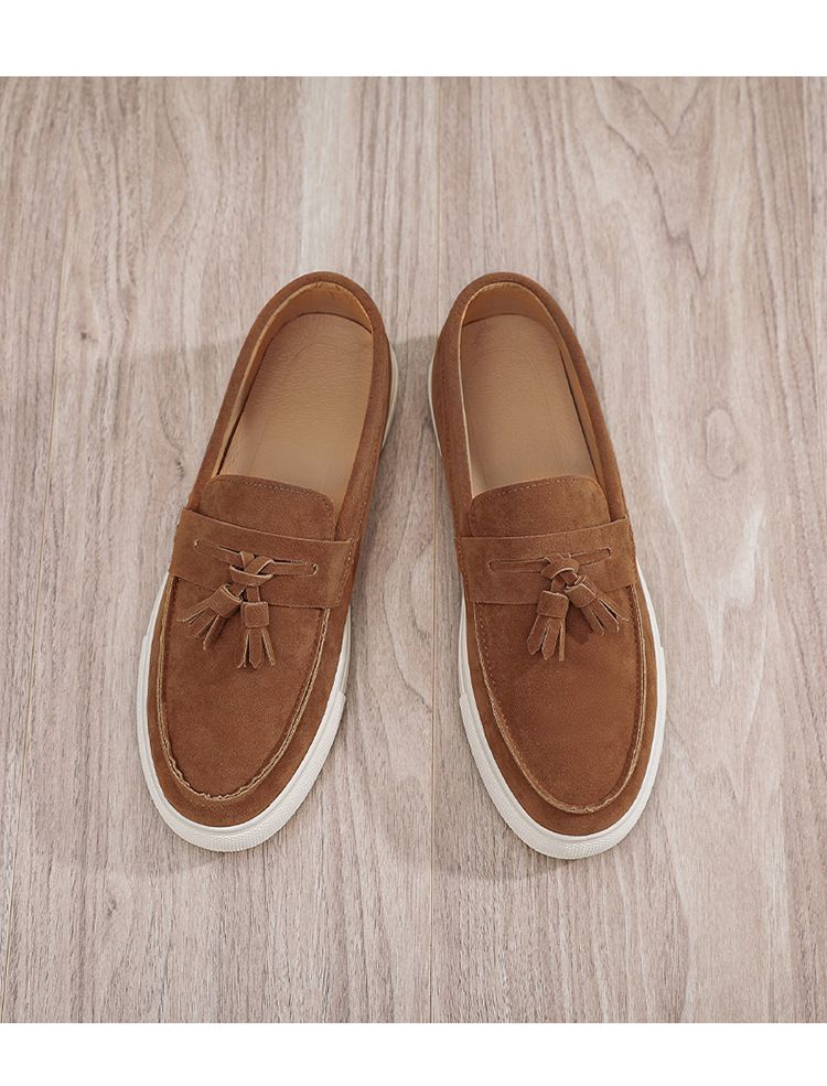 SHLIANG Neue Herren-Loafer aus Wildleder, klassische Loafer, Wanderschuhe, lässige Slip-On-Fahrschuhe für Herren, X0003_voghion.com