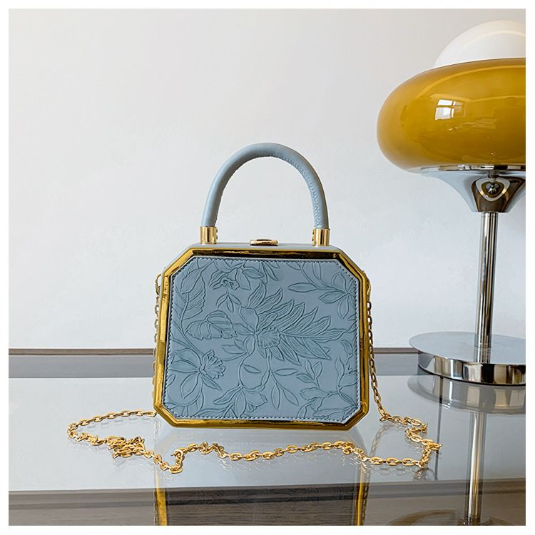 Women's High-End New Fashion Handbag Crossbody Shoulder Evening Versatile Box Bag_voghion.com