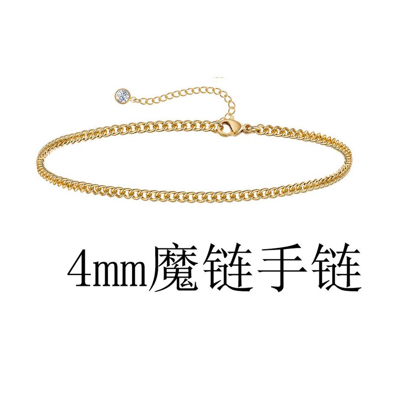 Braccialetto in osso di serpente con perline Xiaomi in acciaio inossidabile galvanizzato 14K_voghion.com