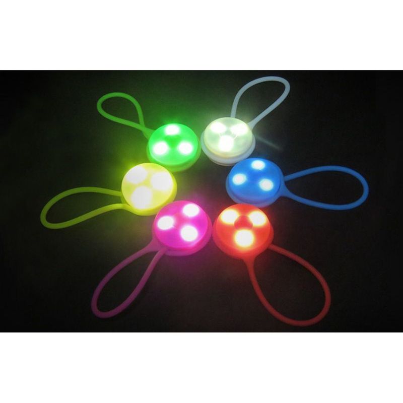 LED Outdoor Camping Zelt Silikon Rucksack Dekorative Warnung Fahrrad Schwanz Hängende Licht Beleuchtet 1_voghion.com