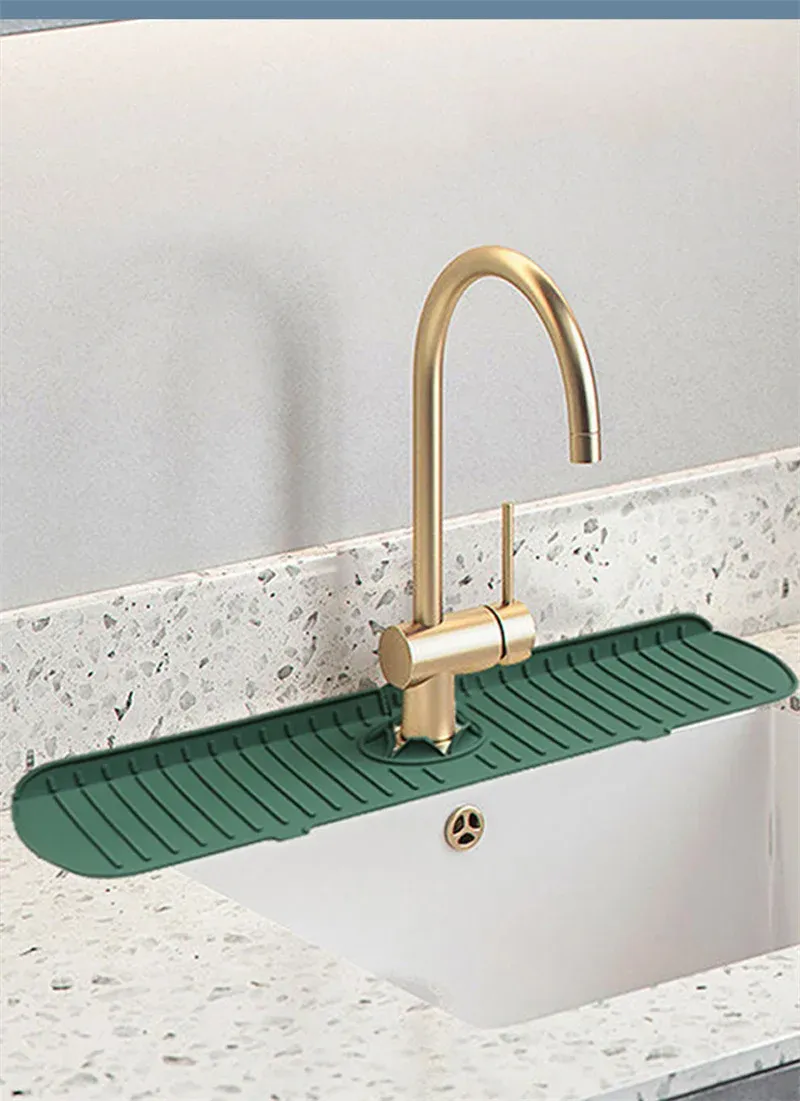 1 tappetino in silicone per rubinetto, anti-increspature, per cucina, bagno, lavandino, grande, protezione anti-schizzi, piano di lavoro_voghion.com