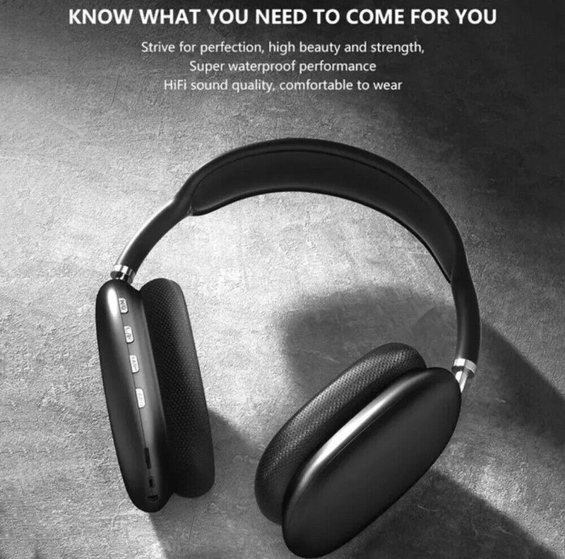 Kabellose Bluetooth-Kopfhörer mit Geräuschunterdrückung, Over-Ear-Sport-Ohrhörer, UK_voghion.com