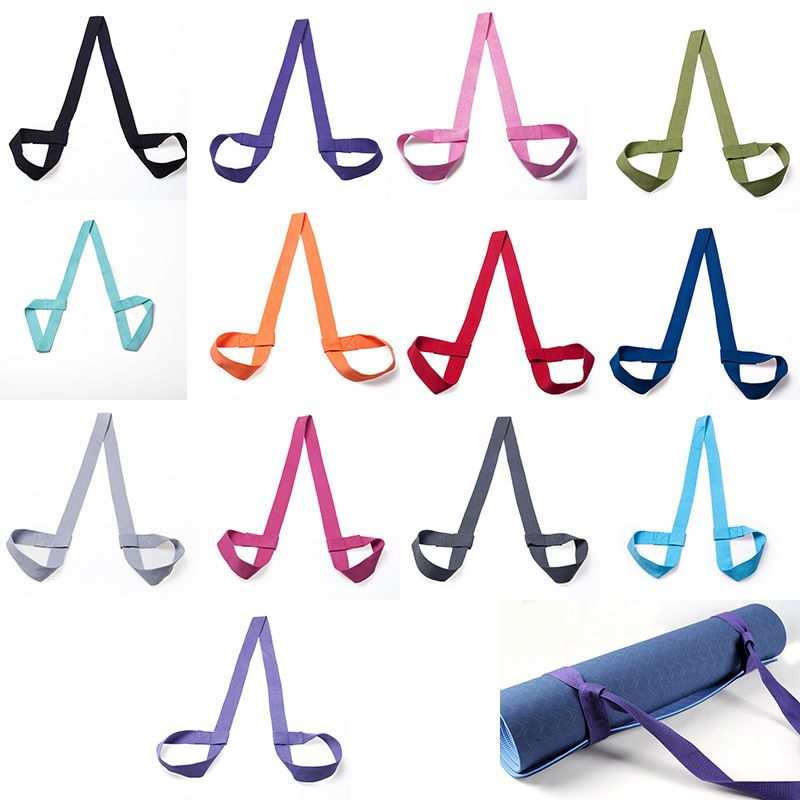 Tapis de yoga portable avec sangles, accessoires de yoga multifonctionnels pour l'extérieur, sangles de yoga_voghion.com