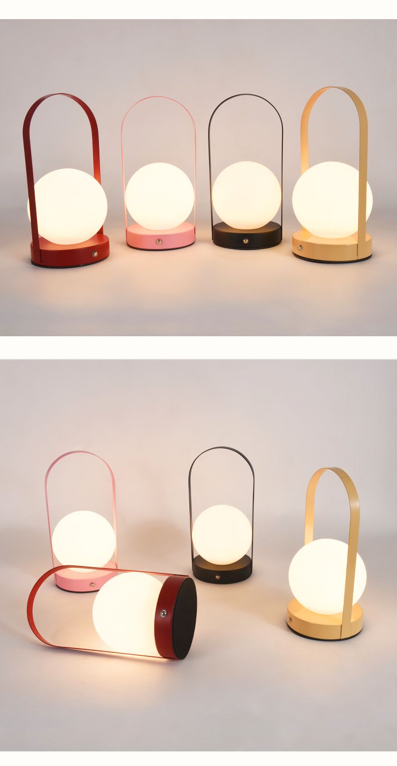 Nuova lampada da tavolo ricaricabile touch da comodino per camera da letto, da campeggio, da esterno, portatile, regalo di nozze, luce eterna_voghion.com