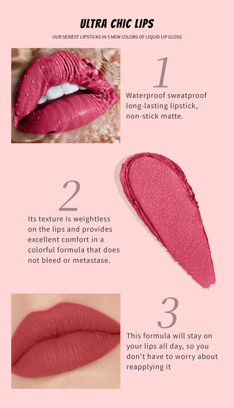Hellokiss mat lip velvet non-stick lonček tekoča šminka za ustnice sijaj za ustnice ličila_voghion.com