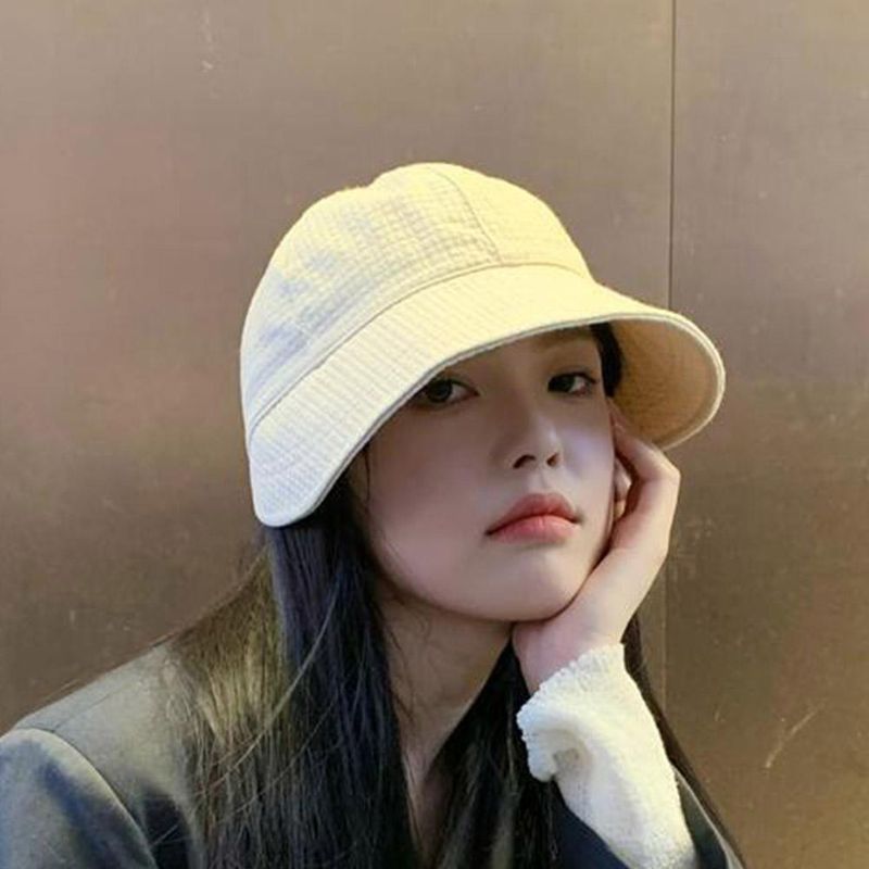 New Arrivals Foldable Wide Brim Women Adjustable Portable Outdoor Beach Bucket Hat Summer Sun Protection Visors Fisherman Cap Panama_voghion.com
