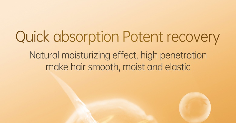 PURC white bear for repairing dry, fluffy, smooth and sagging keratin flake hair mask_voghion.com