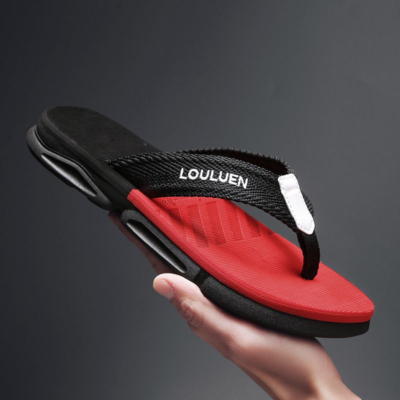 Sandali estivi a spina di pesce con suola spessa Lu Lu'an per uomo, pantofole antiscivolo, nuove scarpe da spiaggia alla moda per esterni_voghion.com