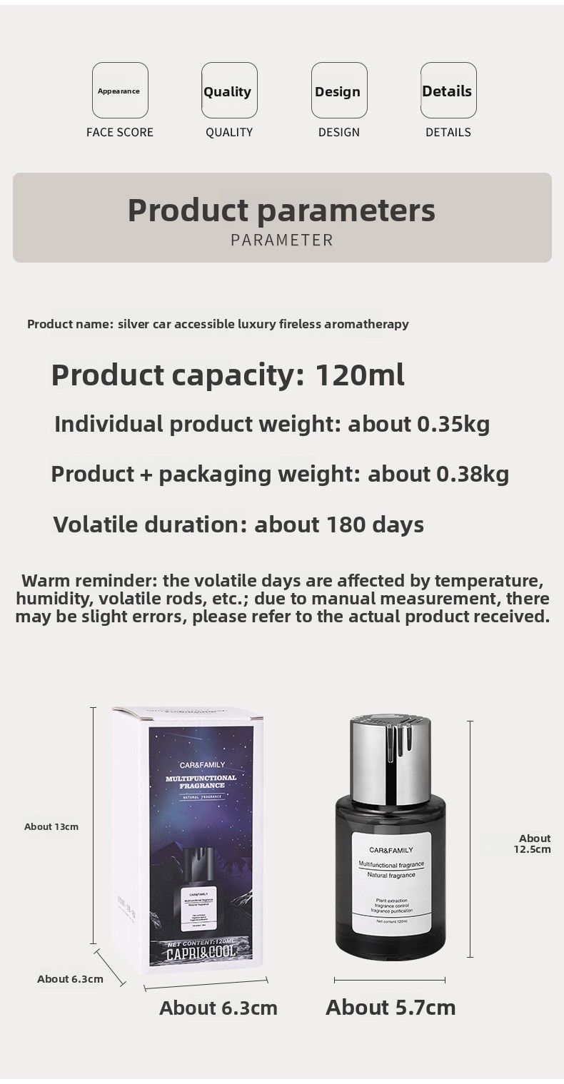 Car Aromatherapy Car Perfume Men's Car Home Interior Ornament Air Fresh And Lasting Light Fragrance Wholesale_voghion.com