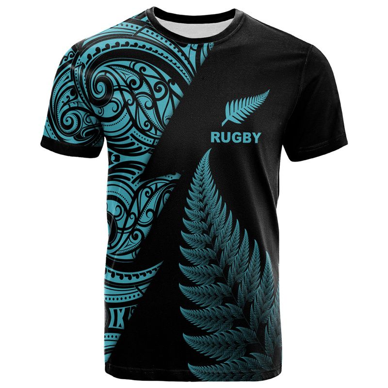 3D New Zealand Maori Rugby Ball Printing T Shirt Sports Fitness Quick Dry T-shirts For Men Kid Fashion Hawaiian Gym Clothing Top_voghion.com