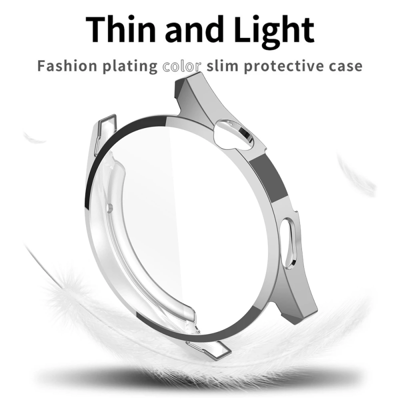 TPU-etui til Huawei Watch GT3 46 mm skærmbeskyttelsescover Kofanger til Huawei Watch GT 3 42 mm 46 mm Blødt hele etui GT3_voghion.com