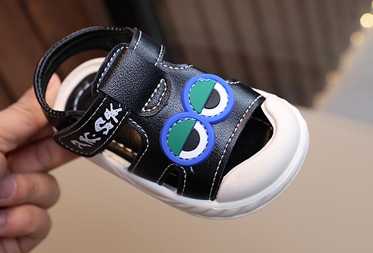 Sandalias de verano 2024 para madres e hijos, zapatos para niños de 0 a 1 a 2 años, zapatos para bebés con punta cerrada y suela suave, sandalias de dibujos animados para niños y niñas_voghion.com