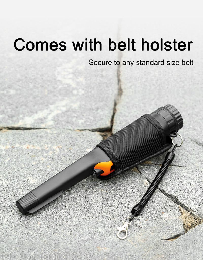 High Sensitivity Handheld Metal Detector Pinpointer For Treasure Hunting, Compact & Portable With Audio/Vibration Alerts_voghion.com