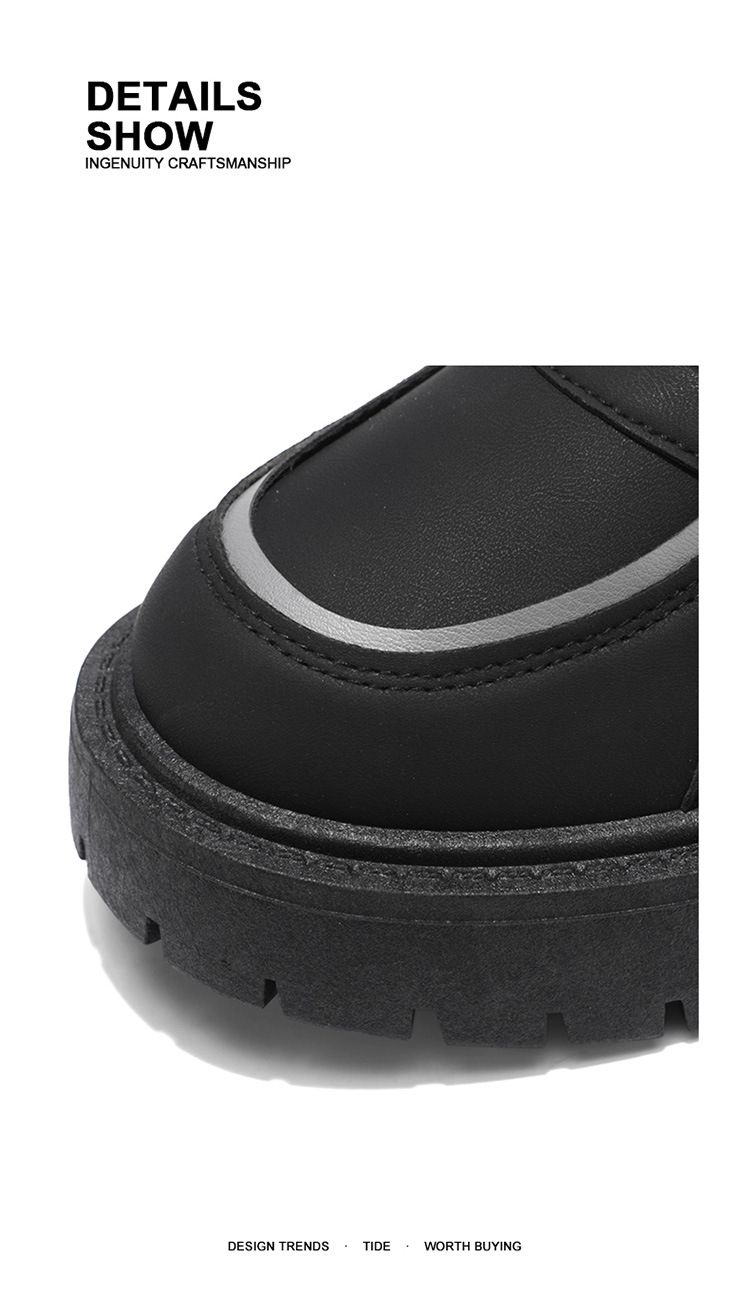 Men's Casual Sneakers With Thick Sole For Height Increase, Breathable & Comfortable Round-Toe Shoes For Daily Wear, Sizes 38-45 Versatile Daily Style_voghion.com