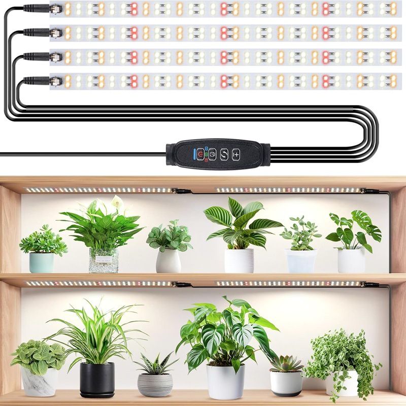 LED kvantna ploča za rast biljaka, svjetiljka za unutarnji akvarij, krajolik punog spektra, zelena biljka, sukulentna biljka, svjetlo za punjenje_voghion.com