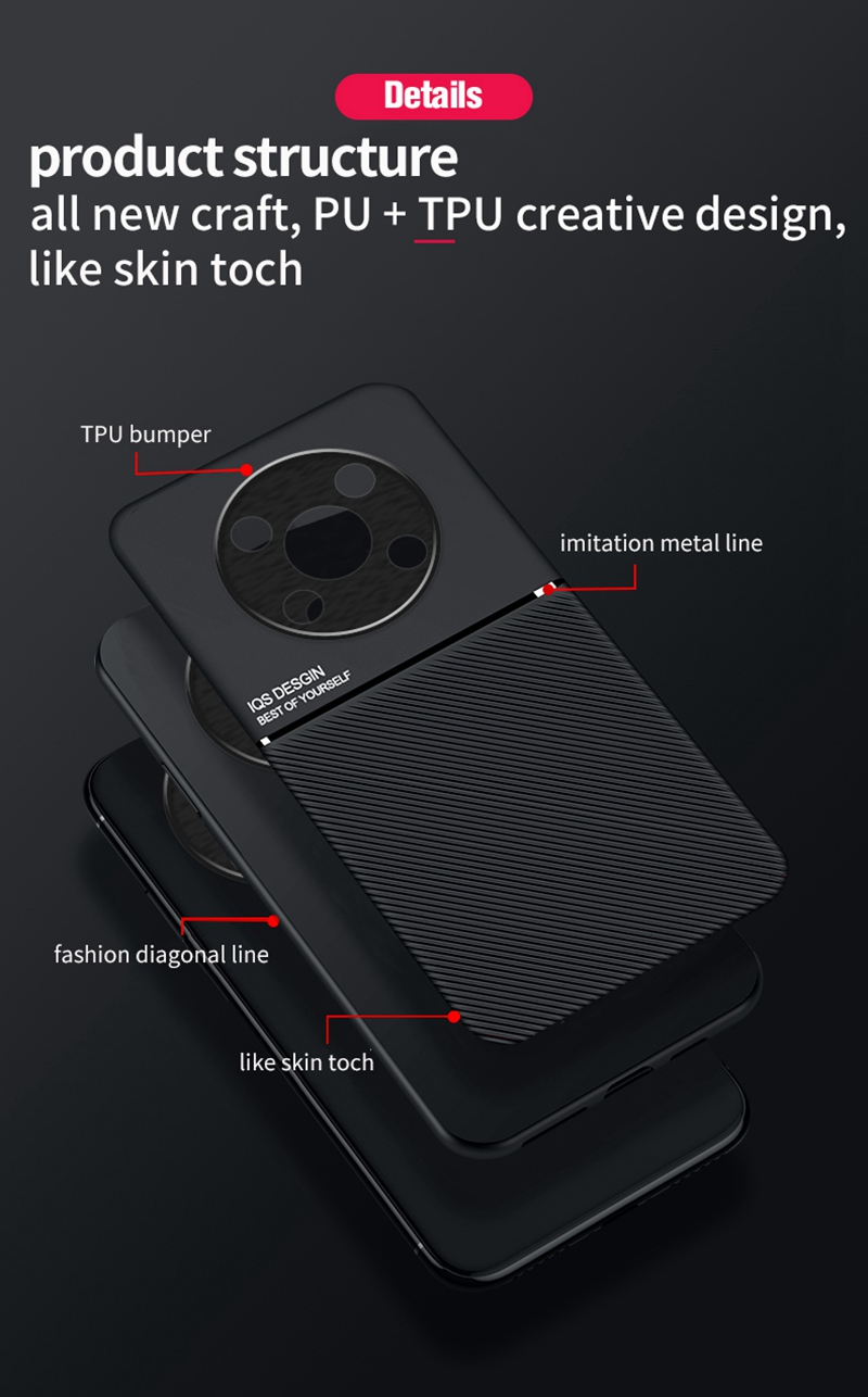 Etui na telefon For Honor X10 X30 Max Luxury Matte do Honor X9 5G Magic 4 Lite, skórzane, silikonowe, samochodowe, ochronne_voghion.com