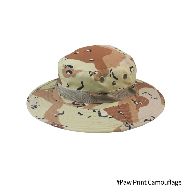 Pánské maskáčové klobouky Boonie Hat Taktické americké kbelíkové klobouky Multicam Panama Letní čepice Lovecké turistické venkovní maskáčové sluneční čepice_voghion.com