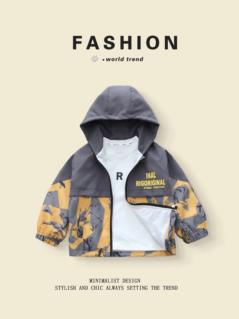 HoodedJacketswithCamouflageMosaicfor310YearOldBoysinSpringAutumn_voghion.com