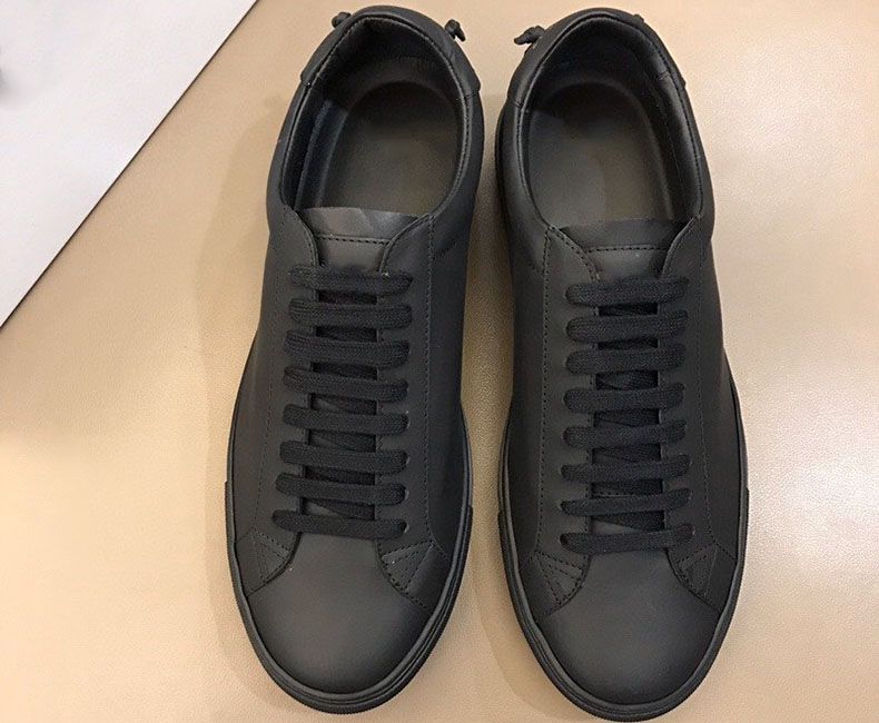 New Style Luxury Accessories Couple Style Lace-up White Sneakers Korean Version Breathable Casual Board Trendy Brand Men's Shoes_voghion.com