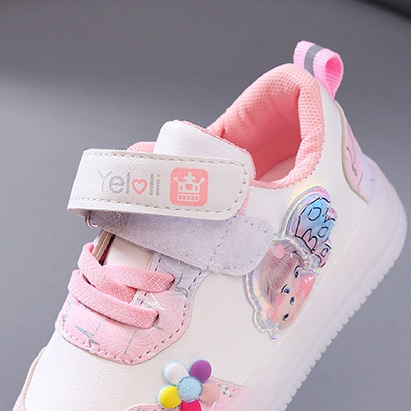 SHLIANG Neue Jungen Mädchen LED Casual Schuhe Lace Up Kind Turnschuhe Atmungs Mode Bord Schuhe Weiche Sohle Leuchtende Sport Schuhe s173B_voghion.com