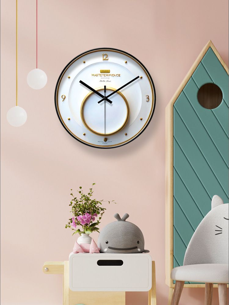 Yipula 7238 Fashionable Modern Wall Living Room And Bedroom, Simple Creative Ultra-Quiet Quartz Clock For Home Use_voghion.com