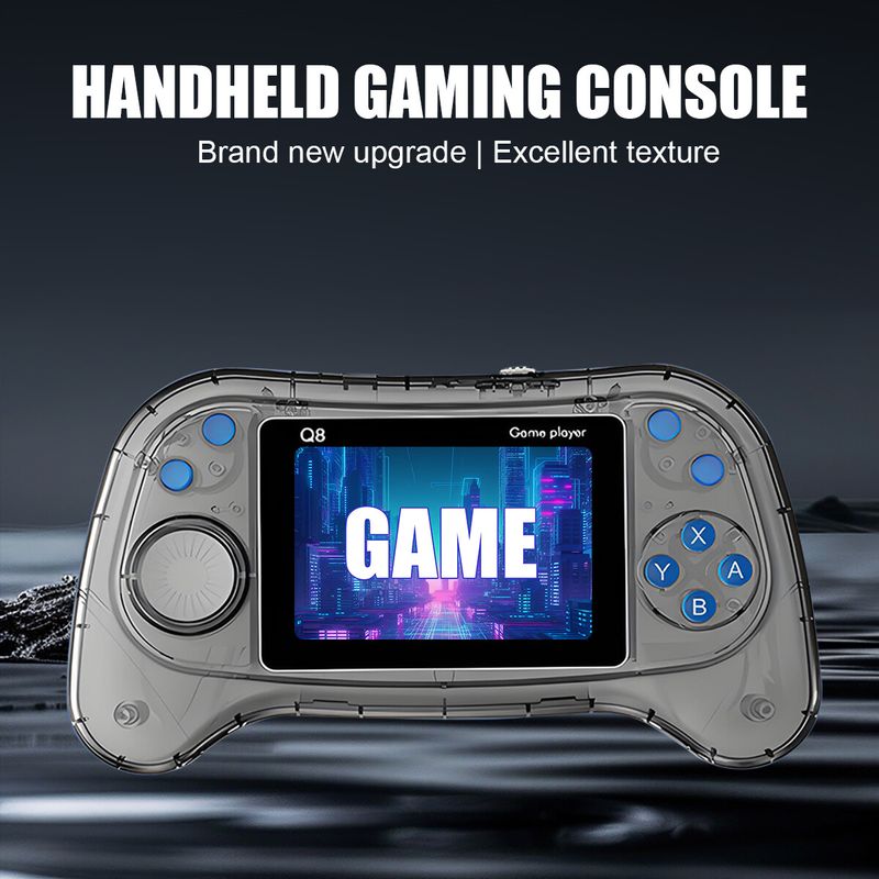 800+Classic Games Handheld Game Console Retro Nostalgic Screen Handheld Singles*_voghion.com