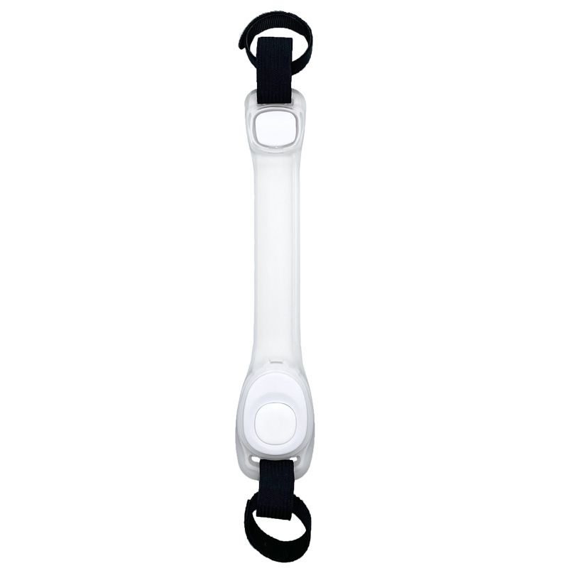 Collier LED pour chien, laisse lumineuse de sécurité pour animaux de compagnie, sangle polyvalente en gelée_voghion.com