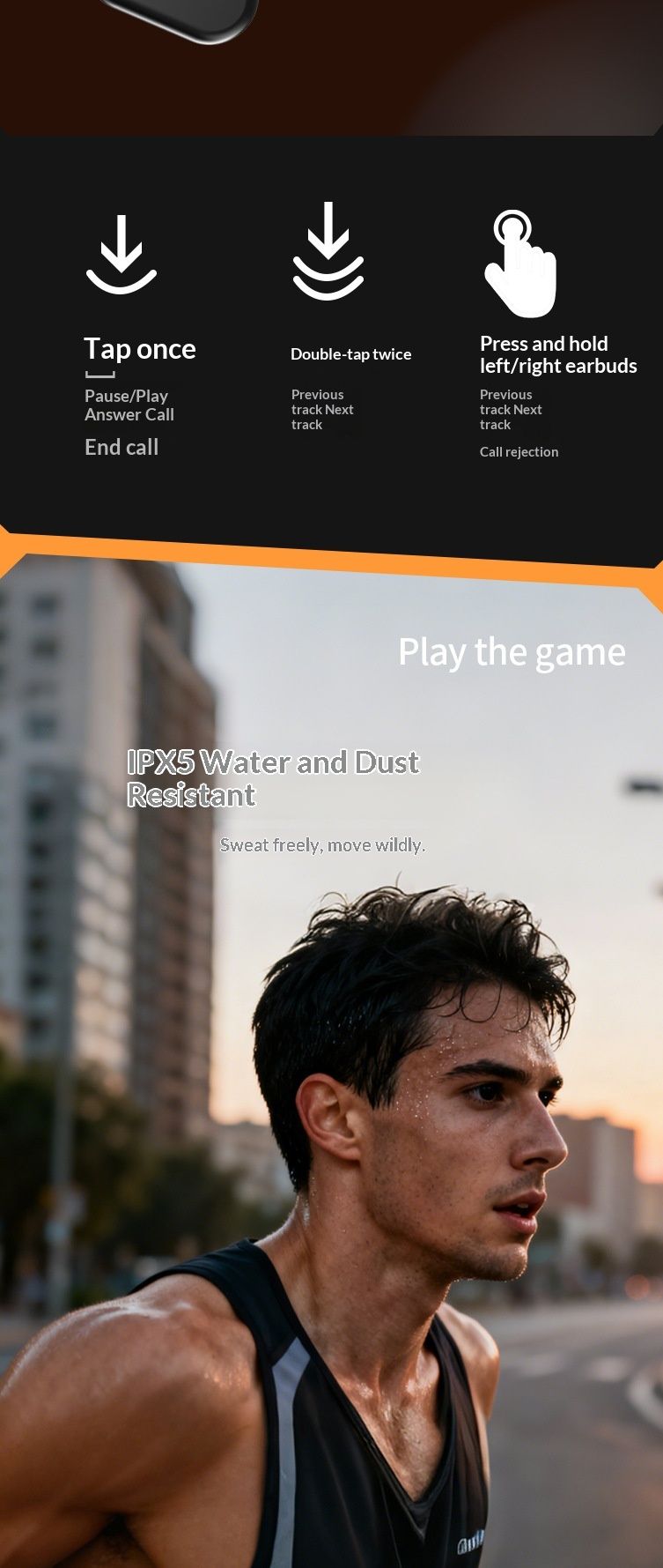 NeoGear New AI Translation OWS In-Ear Wireless Ear-Hook Open-Type Noise Cancelling Long Battery Life Bluetooth Earphones 144_voghion.com