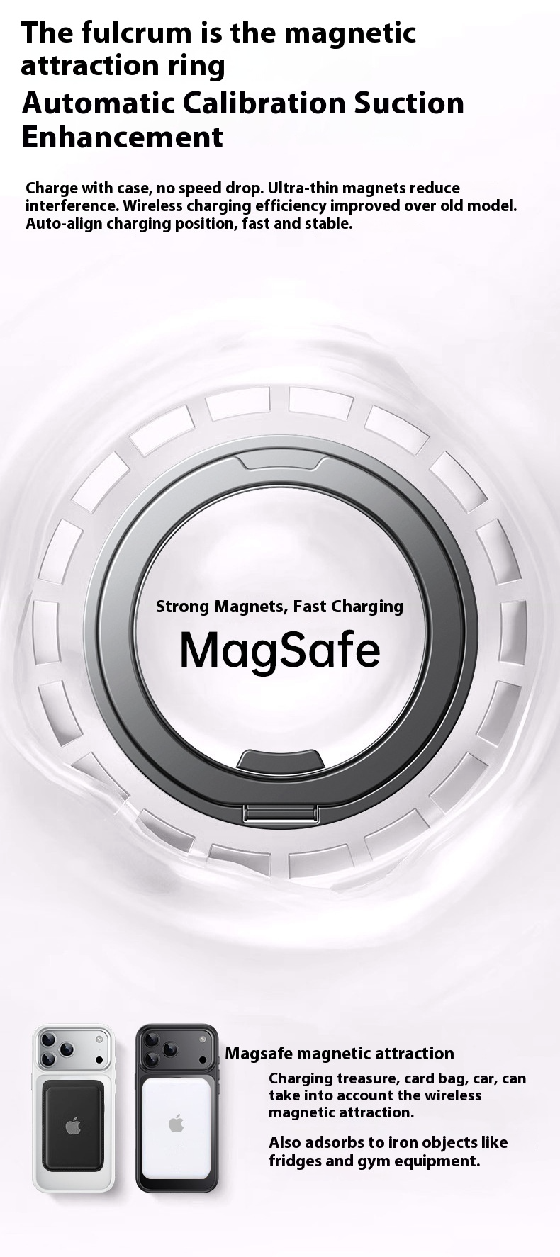 Universelle drehbare Handyhülle mit magnetischem Ständer für iPhone 17 und iPhone 16 Pro Max – Schutzhülle mit 360°-Drehung und starkem Magnet_voghion.com