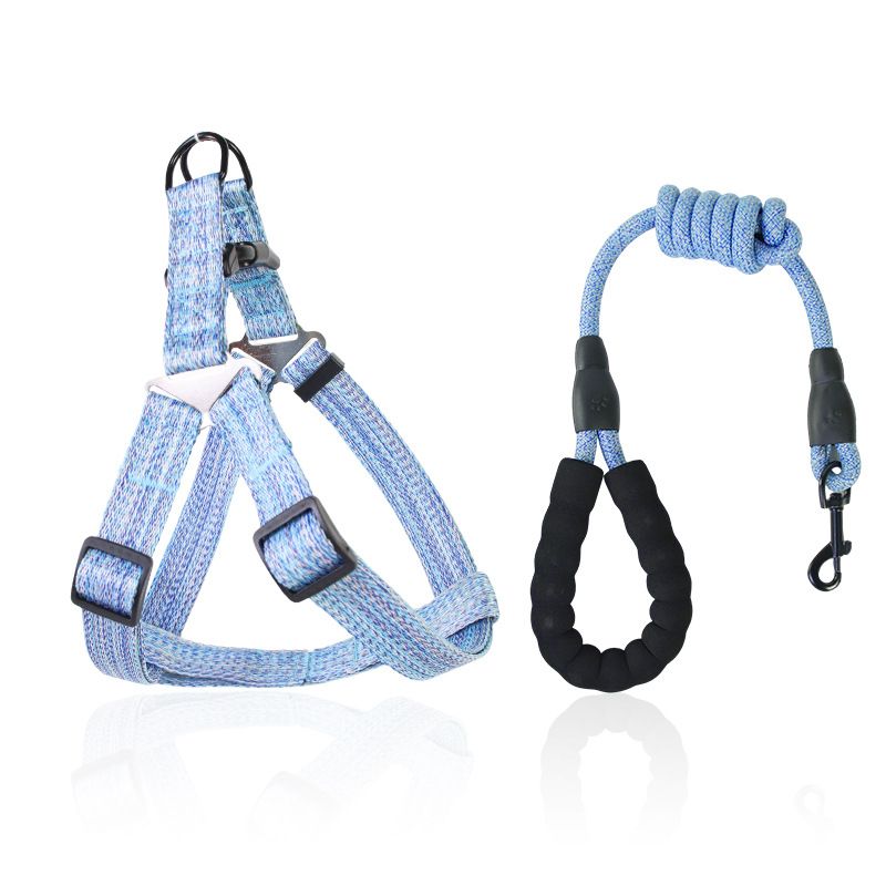 Medium And Large Dogs, Anti-Pull Chest Harness Set, Adjustable Dog Leash For Walking Outside_voghion.com