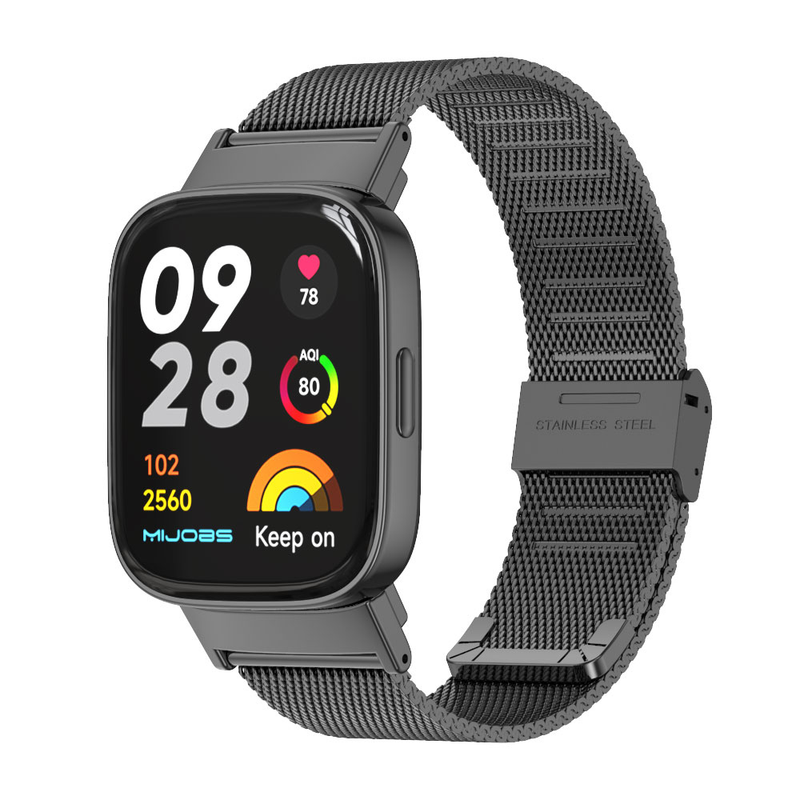 Band voor Redmi Watch 3 slimme armband Wereldwijde versie metalen horlogeband voor Redmi 3 band SmartWatch-accessoires_voghion.com
