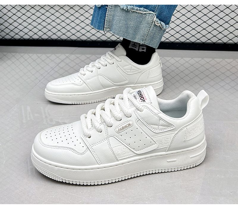 p9Neue trendige, vielseitige weiße Schuhe aus Leder mit Nischendesign für Herren, atmungsaktive Freizeit-Sneakers für Männer_voghion.com