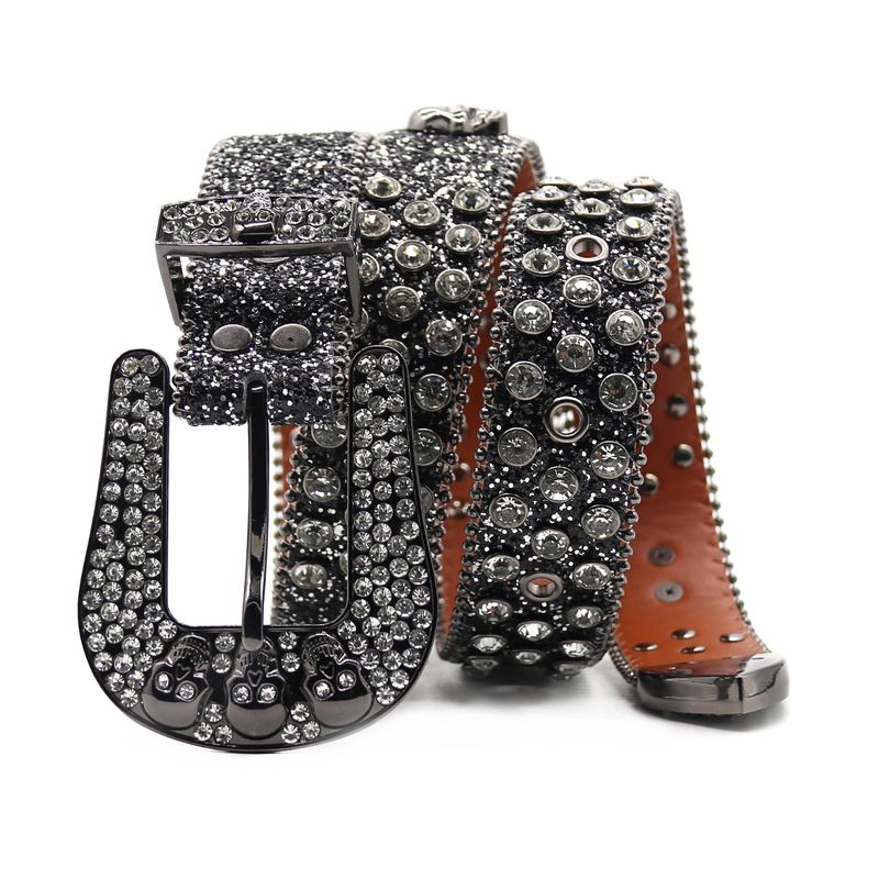 Diamant männer totenkopf diamant eingelegten bund frauen mit zink-legierung nadel schnalle für personalisierte street fashion und_voghion.com
