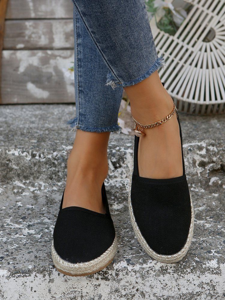 Cost performance Large size small fragrant style fisherman's in spring 2024, new casual grass woven single women with flat bottoms and_voghion.com