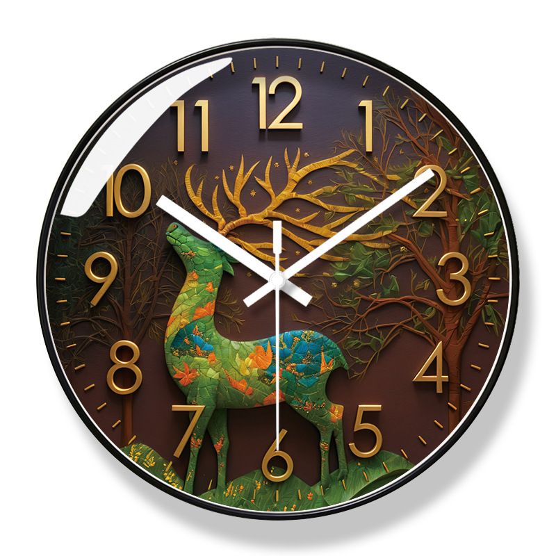 Yipula 7110 Orologio da parete al quarzo, semplice e moderno, per soggiorno, nuovo e creativo._voghion.com