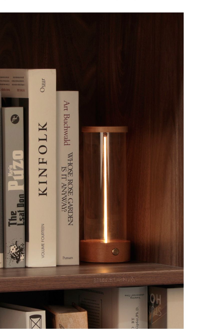 Lampada da comodino per camera da letto interna con atmosfera quantistica a levitazione magnetica, regalo creativo, modello di ricarica_voghion.com
