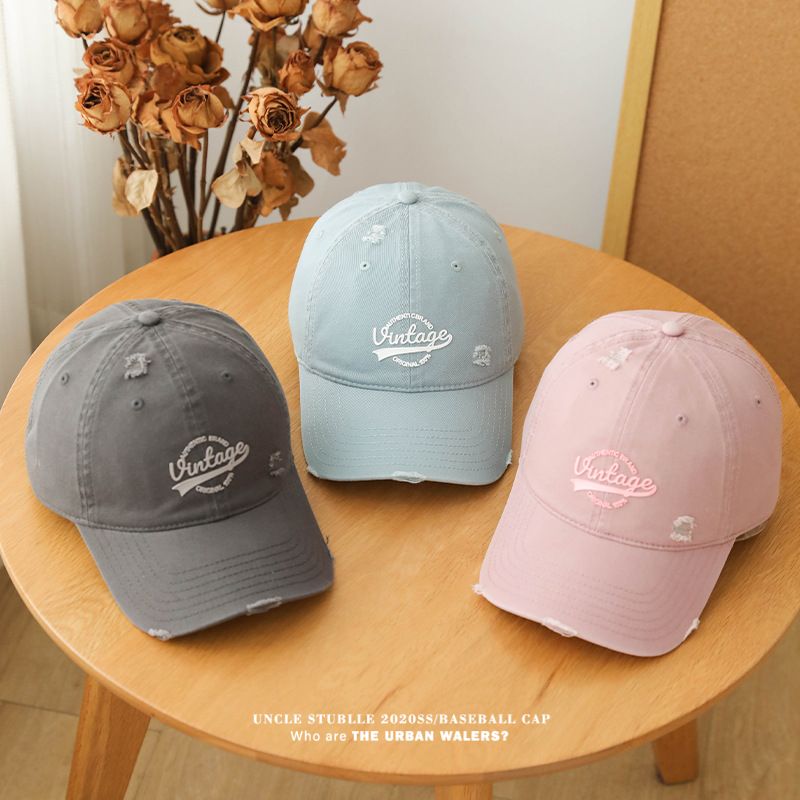 Korean Style Unisex Baseball Cap - Wide Brim Duckbill Design With Soft Top For Casual Wear (Multiple Colors)_voghion.com