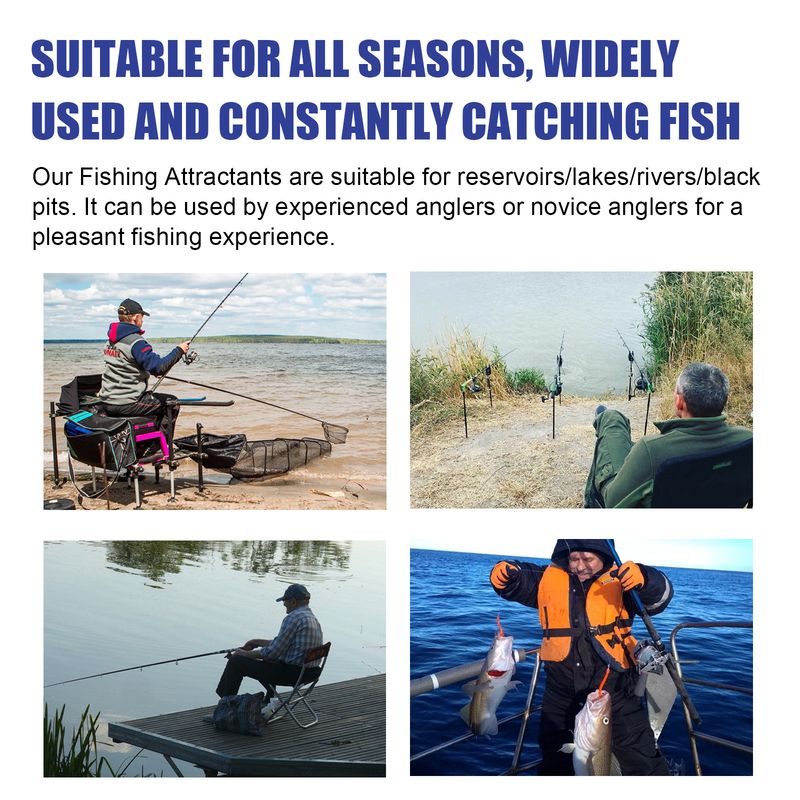 Yegbong Wild Fishing Bait Agent Crucian Carp Tilapia Fish Attractant_voghion.com