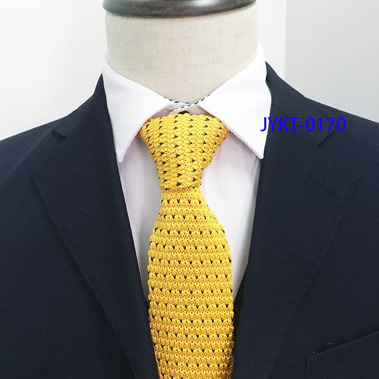 Cravatta da uomo in stile coreano, casual, versatile, lavorata a maglia in lana, britannica, a punta, stretta_voghion.com