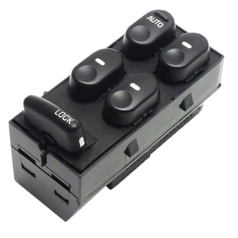 10433029 Interruttore alzacristalli elettrico compatibile con BUICK CENTURY REGAL, 1997-2005, 19244641, 19288415_voghion.com