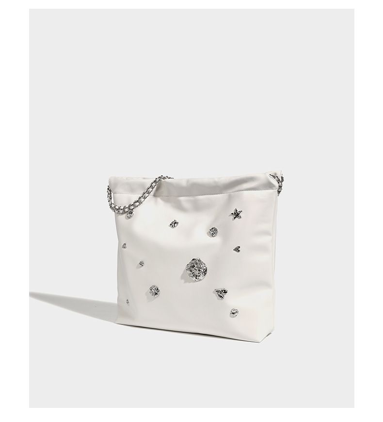 Ladies Garbage Bag, Large Capacity Bucket Bag, 2025 Fall And Winter New Trend Casual Multifunctional Chain Shoulder Bag Fashionable Hundred_voghion.com
