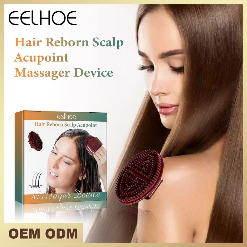 Massage Scalp Moisturizes Roots and prevents Loss Dense Hair Fluffy Care Brush_voghion.com