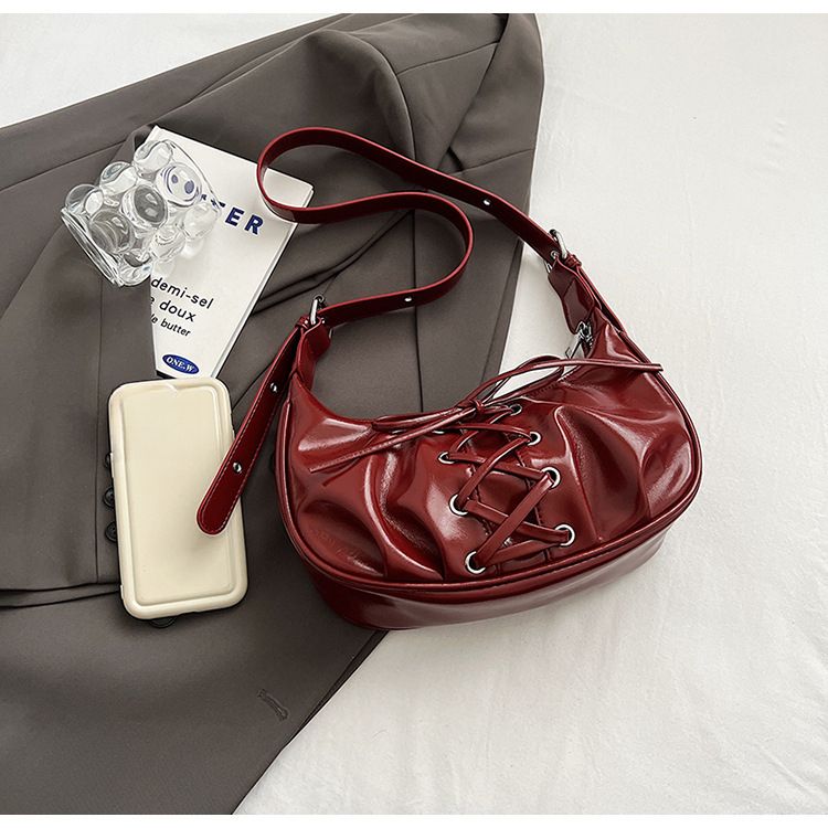 Fall/Winter 2025 New Bow-Detail Shoulder Strap Crossbody Bag Shoulder Bag Versatile_voghion.com