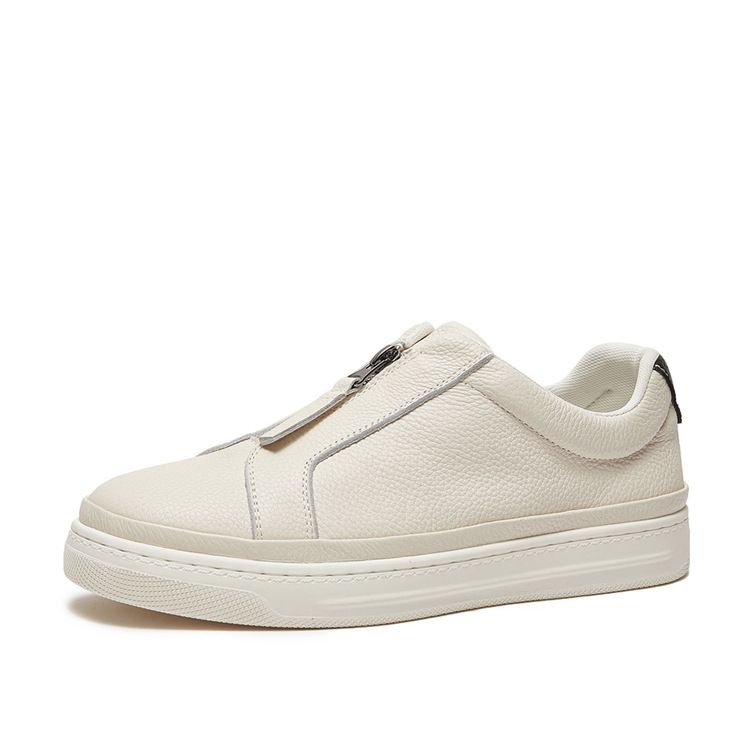 Mocassini estivi da uomo di qualità imbattibile, con suola morbida, stile britannico di alta qualità, casual, in pelle, bianchi_voghion.com