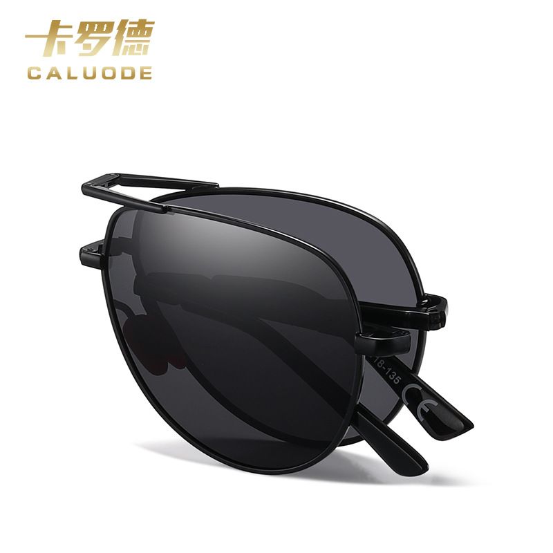 Yeni Carode Moda Polarize Pilot Katlanabilir Mürekkep Rengi Değiştiren Unisex Gece Görüşlü Sürüş Gözlüğü A701_voghion.com