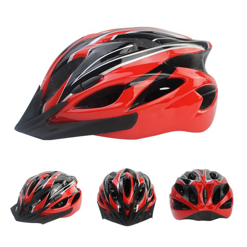 Fahrrad-Liefer-Fahrradhelm, einteilig, geformt, ultraleicht, Unisex, Herren_voghion.com