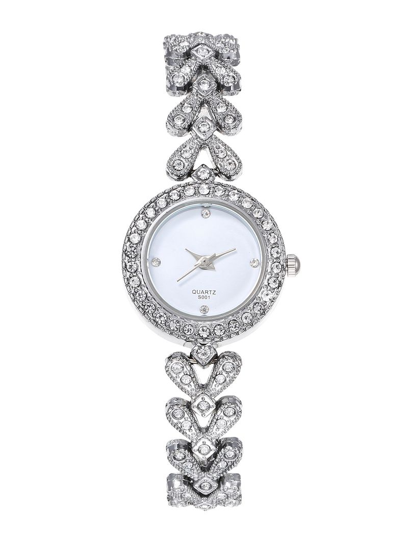 new hot-selling watches retro small versatile quartz watch round small dial alloy ladies watch_voghion.com