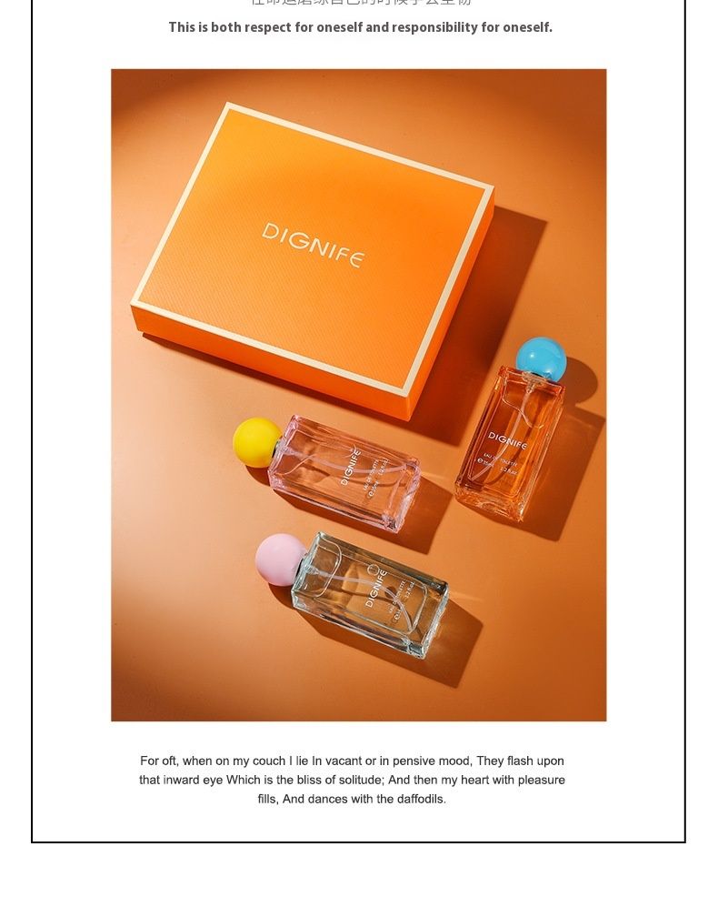 New Myrtle Meets Gabriel Gift Box Women's Eau De Toilette Bangkok Youlan Perfume Three Piece Set_voghion.com