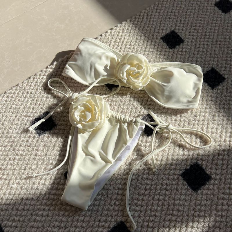 Damenbekleidung Neue Bikini Tube Top Split Sexy Hot Girl Bikini_voghion.com