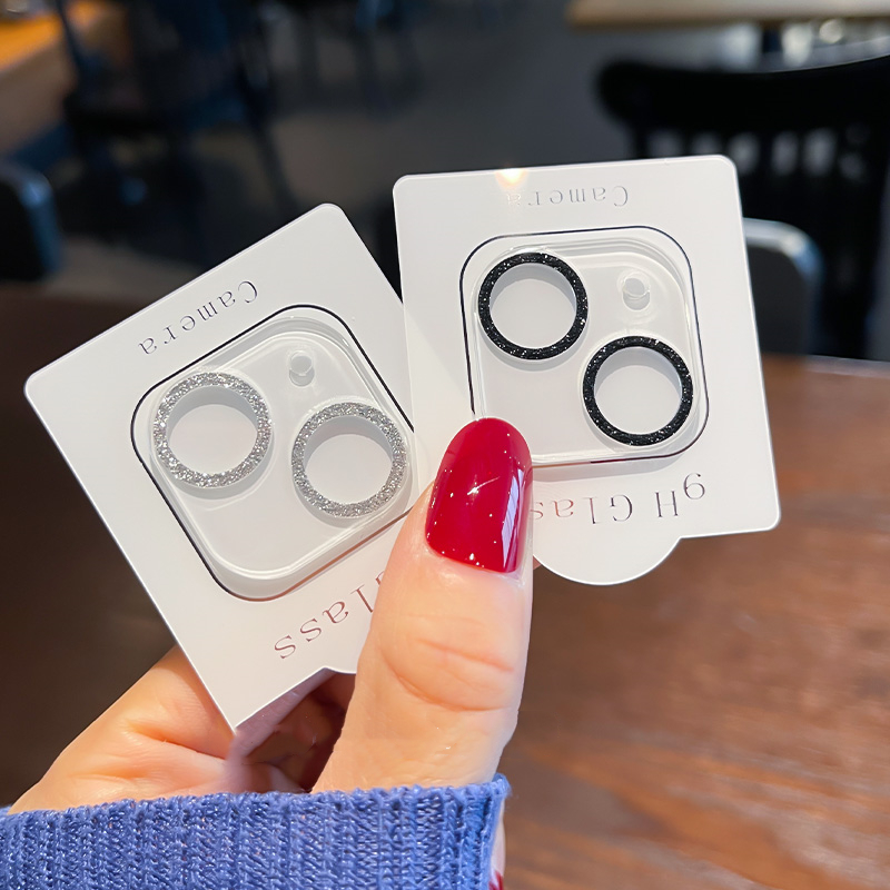 Glitter Full Cover Kamera Objektiv Schutz Glas für iPhone 13 12 11 Pro Max Mini 9H gehärtetes Glas für iPhone 12 Glas Objektiv Abdeckung_voghion.com
